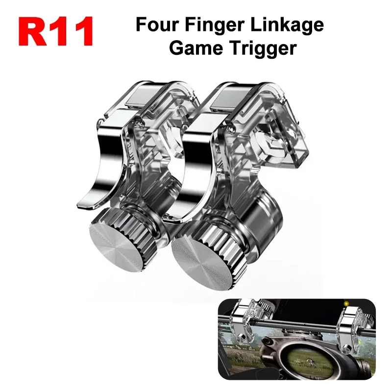 Gaming Console For Phone - R11 Handy PUBG Spiel Trigger 4-Finger