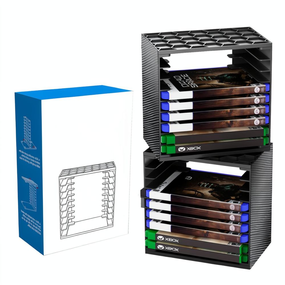Spielkarten-Aufbewahrungsturm  – Gaming Console Display Case Bewertung und Preis