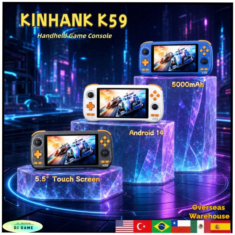 KINHANK K59 Handheld-Spielkons – Gaming Console Under 5000 Bewertung und Preis