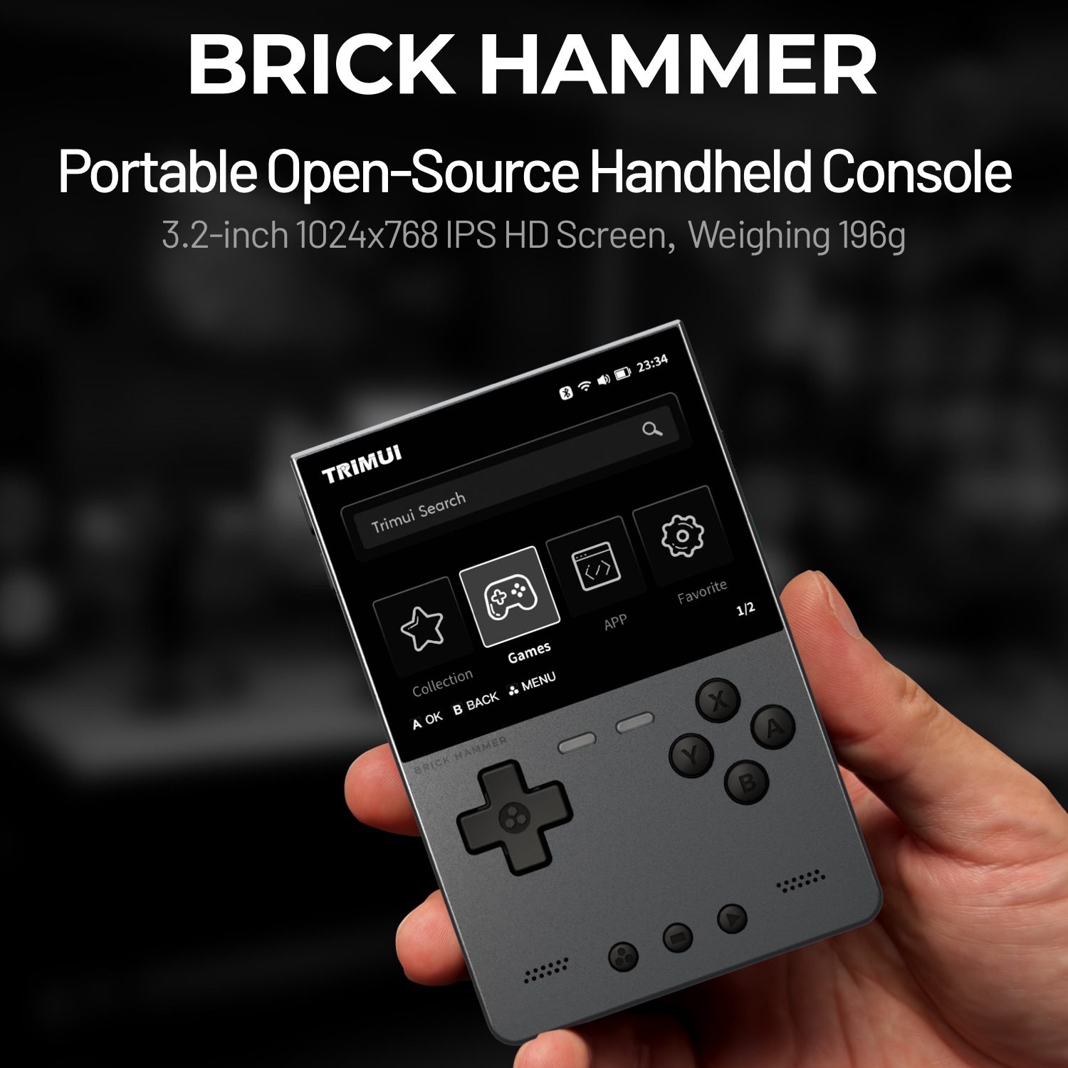 TRIMUI BRICK HAMMER Retro Hand – Gaming Console For Phone Bewertung und Preis